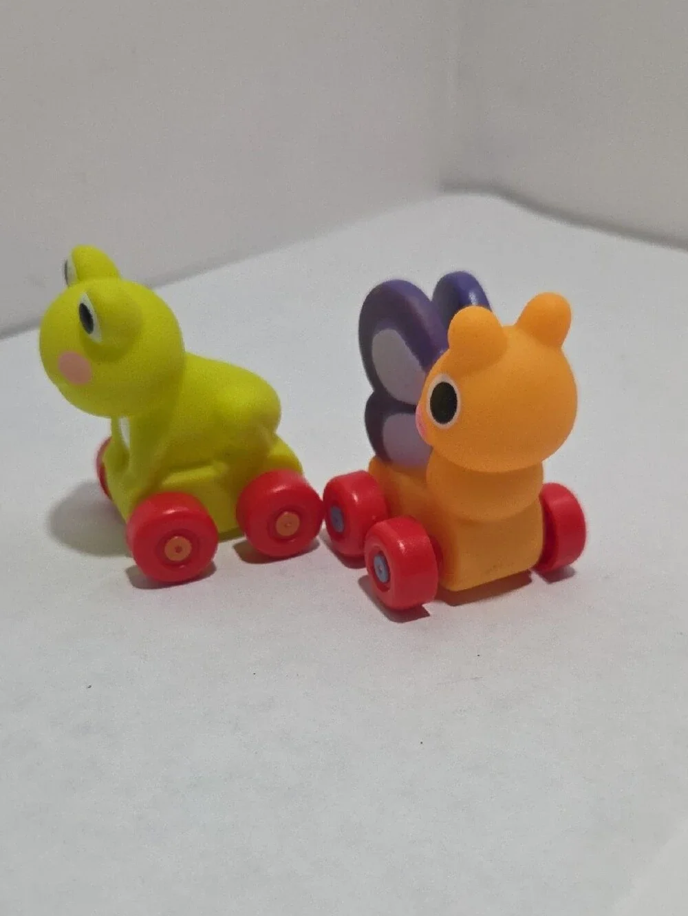 Cute Frog and Butterfly Pull-Along Toy Set Big Time Tots